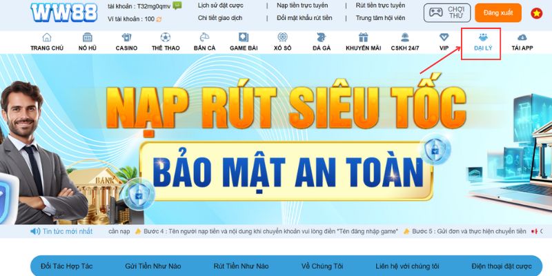 Giới thiệu sơ lược về chính sách đại lý tại WW88